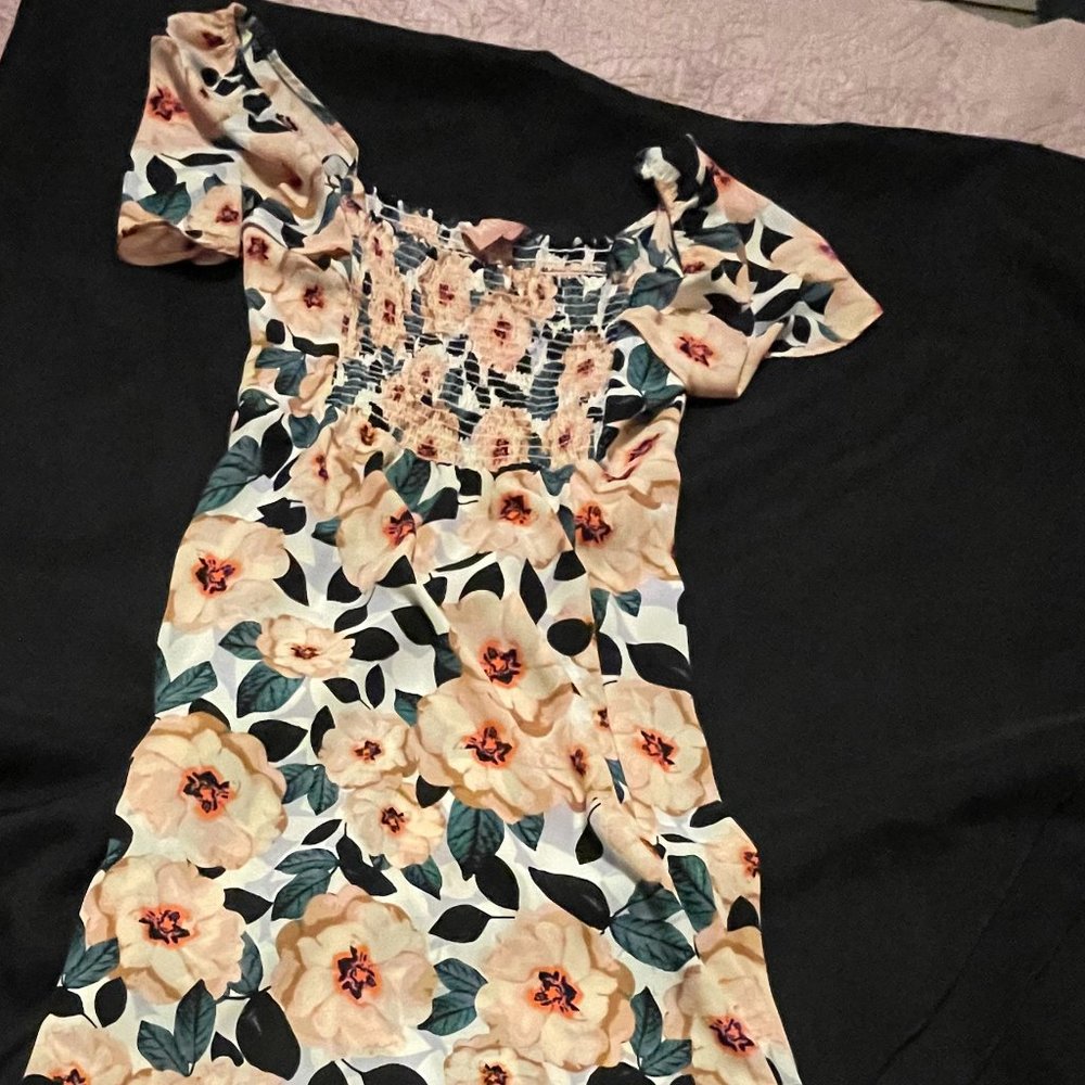 Mumu Magnolia print swing dress